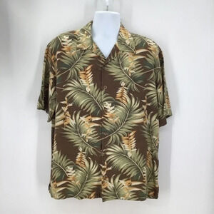 Caribbean Pure Silk Men’s Hawaiian Shirt